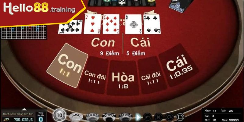 Cách rút lá bài thứ ba