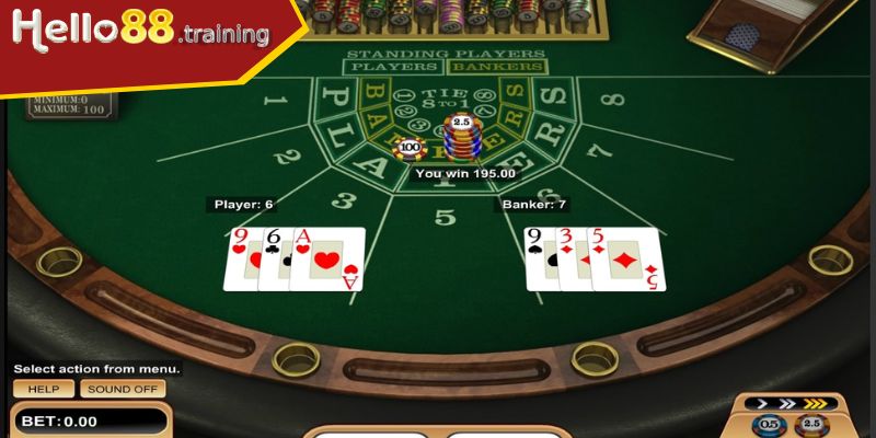 Game Baccarat trực tuyến