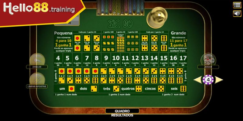 Game Casino HELLO88 Sicbo